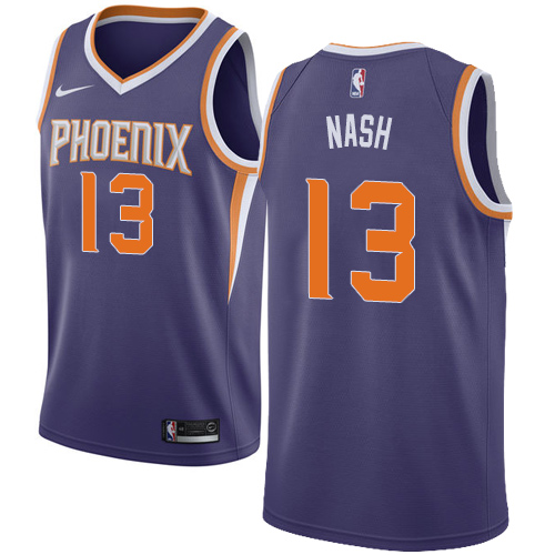 Nike Suns #13 Steve Nash Purple Youth NBA Swingman Icon Edition Jersey