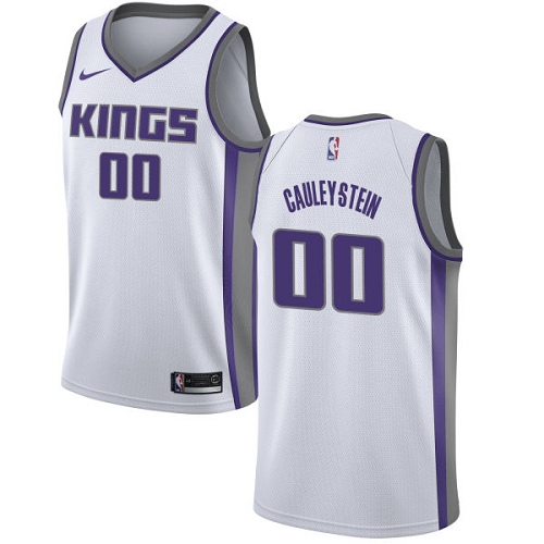 Nike Kings #00 Willie Cauley-Stein White Youth NBA Swingman Association Edition Jersey