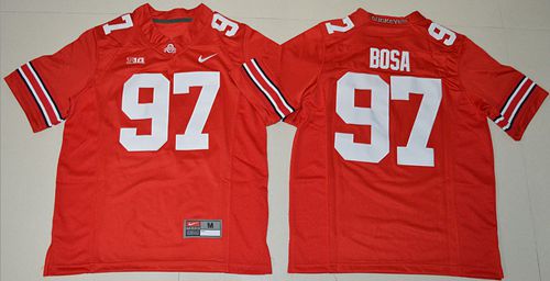 Buckeyes #97 Joey Bosa Red Stitched Youth NCAA Jersey