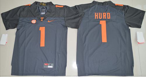 Vols #1 Jalen Hurd Grey Stitched Youth NCAA Jersey