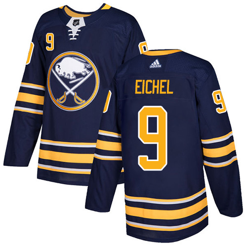 Adidas Sabres #9 Jack Eichel Navy Blue Home Authentic Youth Stitched NHL Jersey