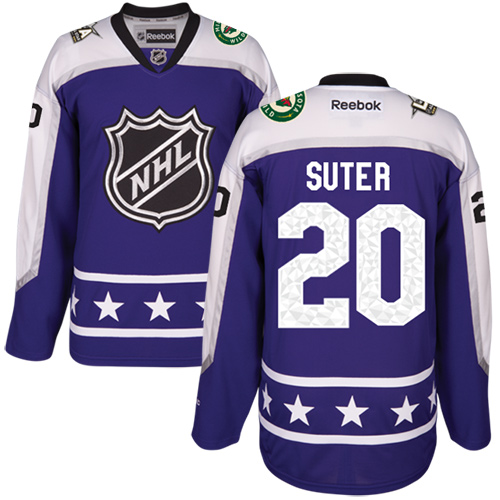 Wild #20 Ryan Suter Purple 2017 All-Star Central Division Stitched Youth NHL Jersey - Click Image to Close